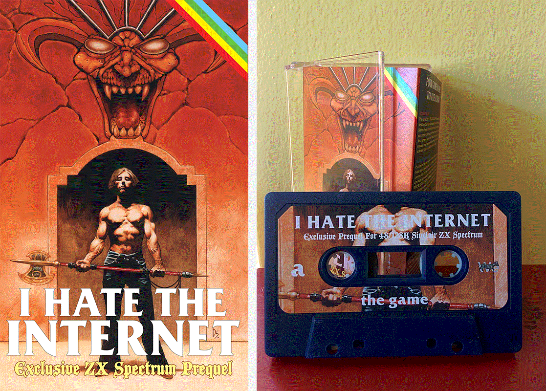 Exclusive ZX Spectrum Prequel to I Hate the Internet | We Heard
