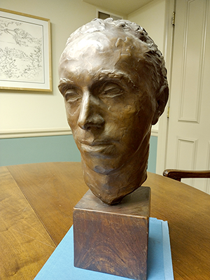 Bust of Ernst Toller by Florence Hesketh Wertham